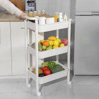 23ชั้น3 Kleuren Slim Opslag Winkelwagen Mobiele Rekken Unit Organizer สไลด์ออกรถเข็นกลิ้งยูทิลิตี้ Smalle Rack Keuken