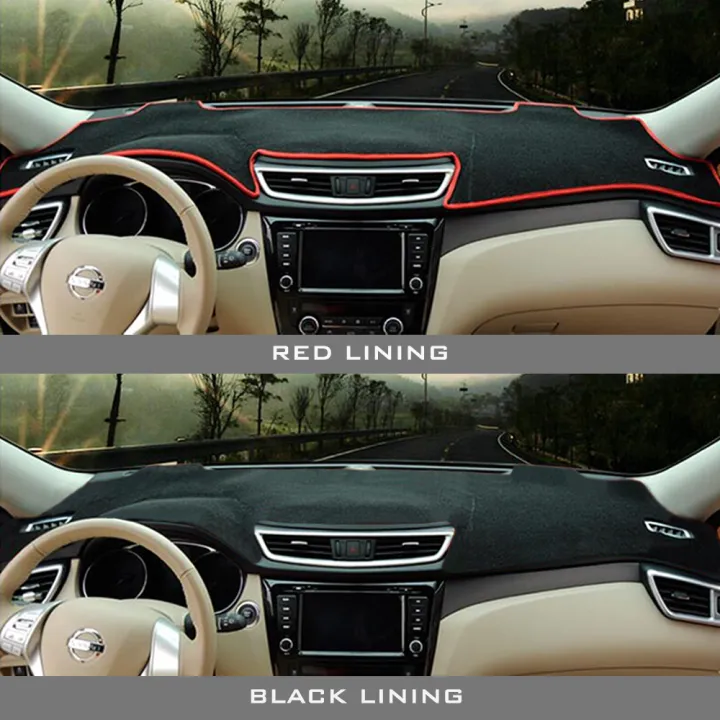 Dashboard Cover for TOYOTA INNOVA 20052015 High Quality Dash Mat Red