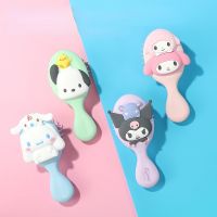 Sanrio Hello Kitty Kuromi My Melody Cinnamoroll Genuine Jade Massage Air Bag Comb Girl Comb Air Cushion Comb Hair Brush