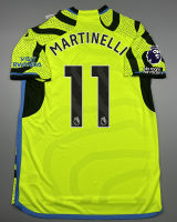 เสื้อบอล แฟนบอล อาเซนอล เยือน 2023-24 Arsenal Away 2023 11 MARTINELLI อาร์มพรีเมียร์