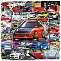 【LZ】۞■  10/30/50/112pcs JDM Racing Car Adesivos Decalques À Prova D Água Laptop Skate Motocicleta Carro Telefone Bagagem Legal Adesivo Crianças Brinquedos