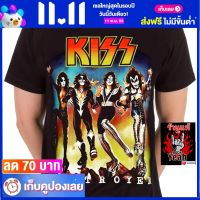 เสื้อวง KISS เสื้อร็อค เสื้อทัวร์ คิส  ไซส์ยุโรป RCM862