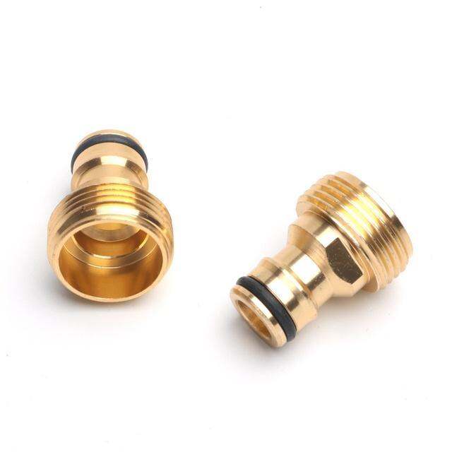 2pcs-aluminum-male-3-4-quot-thread-quick-connector-garden-water-gun-joints-faucet-tap-adapter-water-pipe-hose-fittings