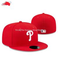 ✁☄ Philadelphia Phillies MLB High Quality Fashion brand Closed cap Baseball cap