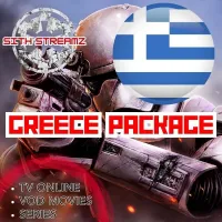 GREECE PACKAGE IPTV #1 Month, TV Online, Movies, Series แอพพลิเคชั่นรองรับทุกอุปกรณ์ เช่น TV Box, MAC, Phone, Smart TV, Android, IOS และอื่นๆ