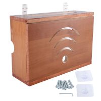 1 Piece Router Rack Living Room Wall-Mounted Wifi Storage Box TV Plug-in Shielding Box