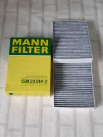 กรองแอร์ ชาโคล   BMW  Series 5  G30  ( 2016 -  )  ทุกรุ่น    Cabin Charcoal filter Mann CUK23014-2 / CUK 23014-2