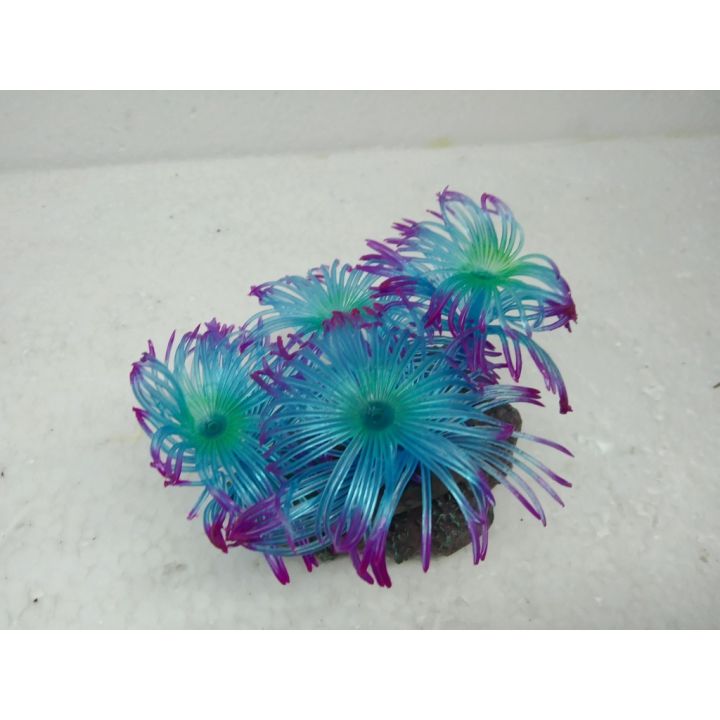 ดอกไม้ปะการังเทียมแฟชั่น-พืชปะการังปลอมสีสันสวยงาม