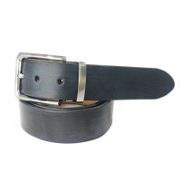 YLTEI Vegetable Tanned Leather Pure Handmade MAN Black Business&amp;Leisure Belt,Real Cowhide Gray Matte Pin Buckle Wide Waistband