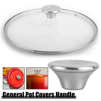 1 Pcs Oven Knob Stainless Steel Pot Pan Lid Cover Handle Accessories Kits Kitchen Cookware Hardware Replacement C0S9