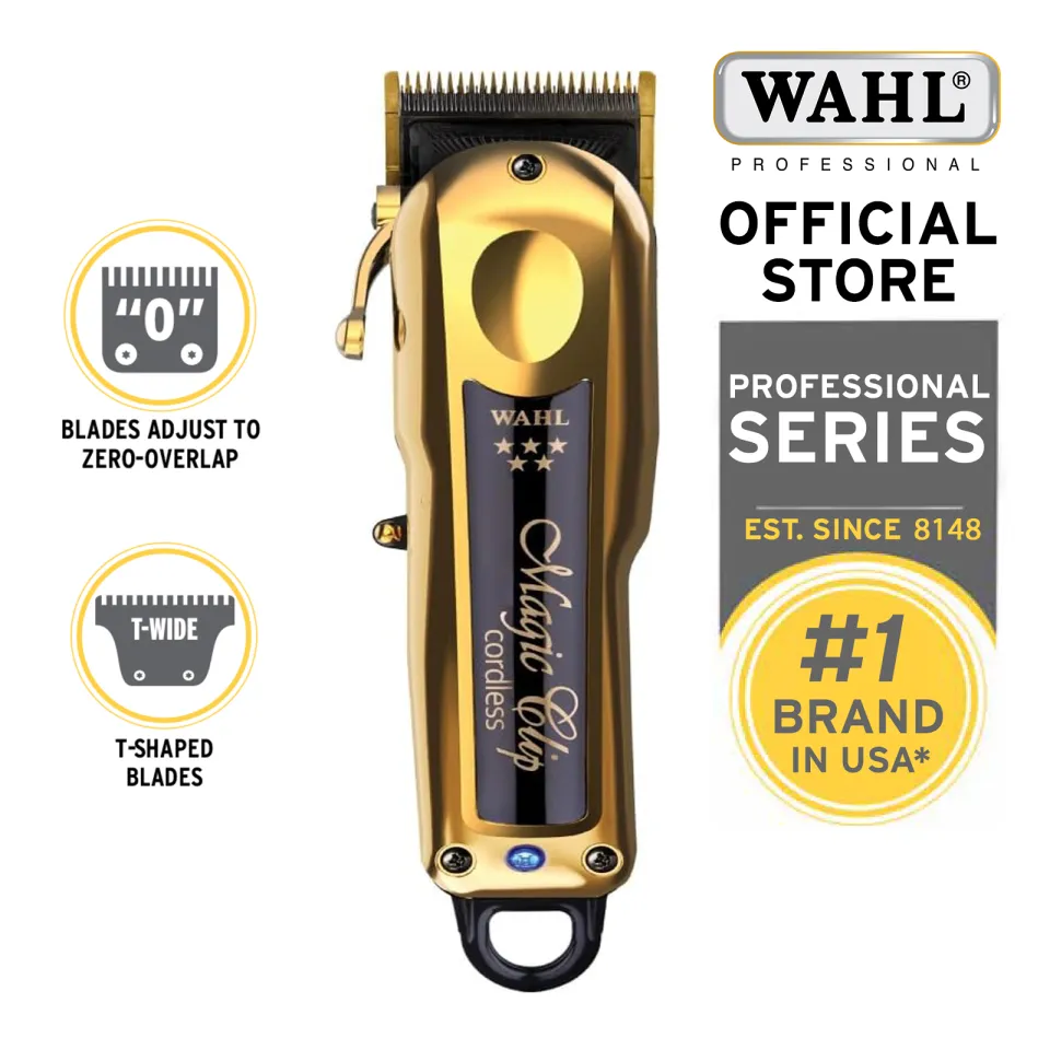 Wahl Professional 5-Star Limited Edition Gold Cordless Magic Clip