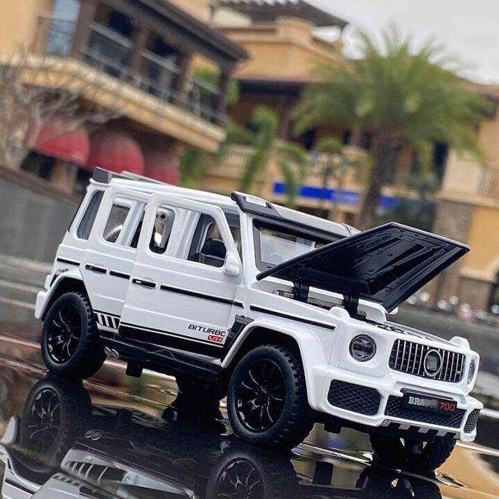 g65-1-32-g700-suv-โมเดลรถโลหะผสมของเล่นโลหะจำลองการขับรถออฟโรดของสะสมไฟเสียงของขวัญสำหรับเด็ก