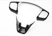 ❧ Car Steering Wheel Cover Trims Button Frame for Ford Focus Mk4 2019 2020 2021 ST Line Accessories Auto Styling