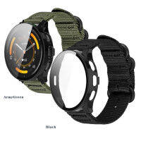 Garmin Venu 3S สายสายสำหรับการ์มินไนลอน Venu 3S สายสมาร์ทวอทช์สายรัดข้อมือกีฬา Garmin Venu 3S ป้องกันเคสหน้าจอ