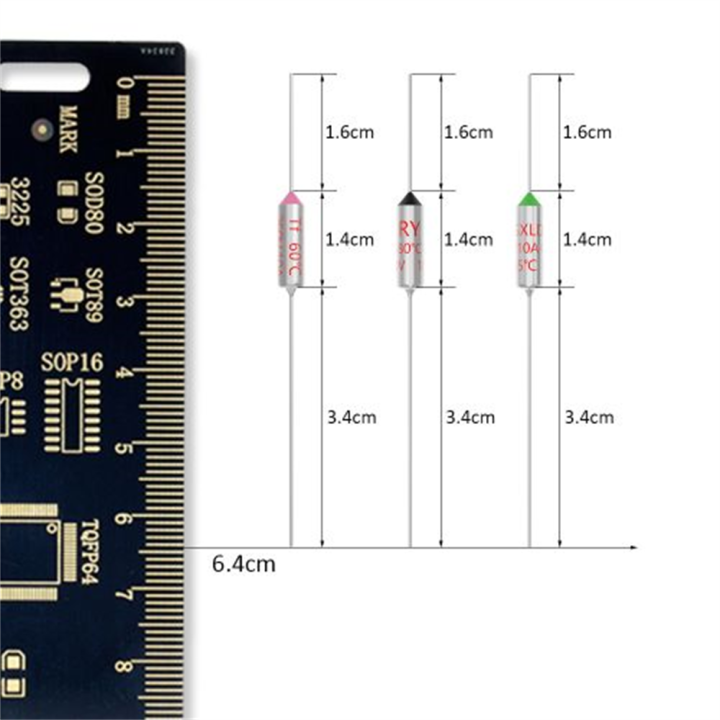 1pcs-tf-ฟิวส์ความร้อน-ry-10a-250v-ไฟฟ้าอุณหภูมิ-87c-95c-98c-216c-260c-265c-องศาเซลเซียสฟิวส์ความร้อน-cutoff-tutue-store