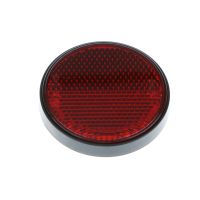 ✶▧ Car Cycle Round Reflector Light Reflective Strips Stick On Self Adhesive 3 Colors Red/Yellow/White Reflector Light Round Strips