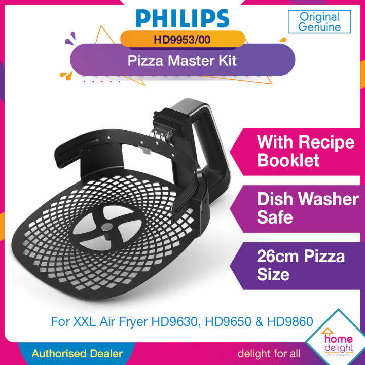 Philips Accessories For XXL Air Fryer [ HD9953 Pizza Master Kit ] For