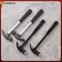 UMMEAX เหล็กโลหะพลาสติก ค้อนมินิ ซ่อมแซมด้วยเครื่องมือ งานไม้ DIY ฮอร์นค้อน ของใช้ในครัวเรือน เครื่องมือหลายชิ้น เครื่องมือสำหรับมือ เล็บติดผนัง