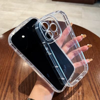 OPPO เคสสำหรับ OPPO Reno 10 9 Pro Plus 8 7 Pro รูปไข่โปร่งใส Nti-Falling Air Bag ซิลิโคนนิ่มมือถือเคสโทรศัพท์