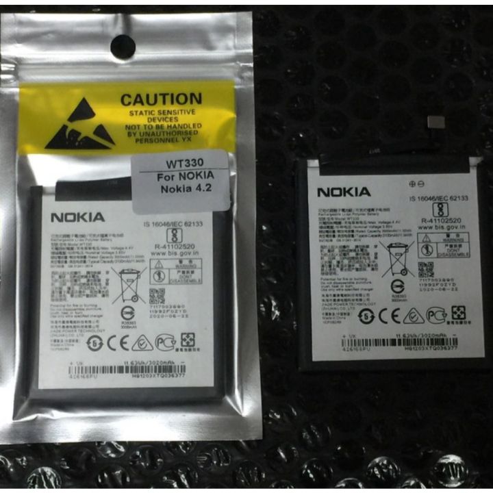 แบตเตอรี่-แท้-nokia-4-2-ta-1150-ta-1157-wt330-3100mah-ประกัน-3-เดือน