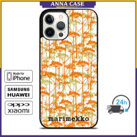 Marimekko119 Phone Case for iPhone 14 Pro Max / iPhone 13 Pro Max / iPhone 12 Pro Max / XS Max / Samsung Galaxy Note 10 Plus / S22 Ultra / S21 Plus Anti-fall Protective Case Cover