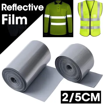 5m Reflective Strip Sticker 2-5cm Heat Transfer Safety Reflective