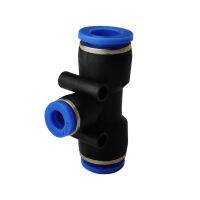 【CW】Pneumatic fitting PEG T-type Reducing Tee Straight Through 4 to 12mm plastic hose quick couplings