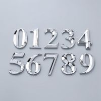 【LZ】❃﹍✘  3D Large size Self Adhesive Door Number Sign Number Digit Apartment Hotel Office Door Address Street Number Stickers Plate Sign