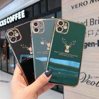 Lเคสสำหรับไอโฟเคสกวางเรนเดียร ใช้สำหรับ iPhone 13 6S 78 7 8 Plus + SE2023 X XR XS Max 11 12 13 Pro Max TPU Case