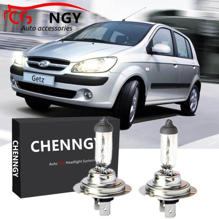 NEW 3000K yellow Halogen Headlight Bulbs (55w) set of 2 for Hyundai