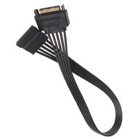 SATA 15Pin Male To Female Power Extension Cable HDD SSD Power Supply Cable SATA Power Cable For PC 30CM