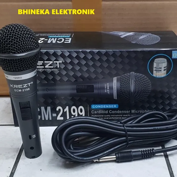 MIC CONDENSOR KREZT ECM 2199 Lazada Indonesia