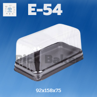 พิค เบเกอรี่ กล่อง E-54 1แพ็ค ขนม เค้ก เบเกอรี่ กล่องพลาสติก ภาชนะใส่อาหาร กล่องใส่อาหาร กล่องใส่ขนม สั่งเช้า-ส่งเย็น