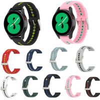 20mm kolor silikonowy pasek do zegarka Samsung Galaxy watch4 40/44mm pasek do zegarka Galaxy 4 klasyczny pasek zastępczy 42/46mm