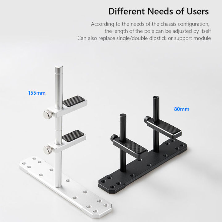 vktech-การ์ดจออะลูมินัมอัลลอย-รองรับการ์ดจอ-cnc-ปรับได้การ์ดจอ-casing-pc-คอมพิวเตอร์ระบายความร้อนหม้อน้ำอุปกรณ์โต๊ะทำงานสำหรับพัดลม12-14ซม