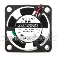 2023 ☆ AD0205LB-G53เดิม ADDA 2510 5V 0.06A 2.5CM ขนาดเล็กพัดลมทำความเย็นการไหลตามแนวแกน