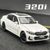 1:32 BMW 320I 3 2023อัลลอย Diecasts &amp; รถของเล่นโมเดลรถของเล่นโลหะคอลเลกชันเสียงและแสง