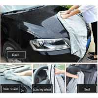 Car Wash 60*40cm Car Detailing Microfiber Towel Car Cleaning Drying Cloth Thick Car Washing Rag for Cars Kitchen Car Care Cloth