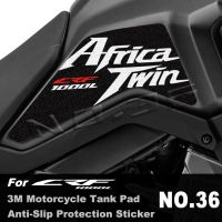 3M Motorcycle Tank Pad Sticker Motocross Knee Grip Anti-Slip Decal Protection Accessories For Honda Africa Twin ADV 2016-22