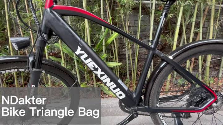 LZD NDakter Bike Bag, Bicycle Frame Storage Bag, Water-Resistant