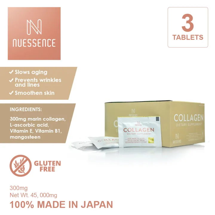 NuEssence Collagen Dietary Supplement Skin Whitening Anti Aging Lazada PH