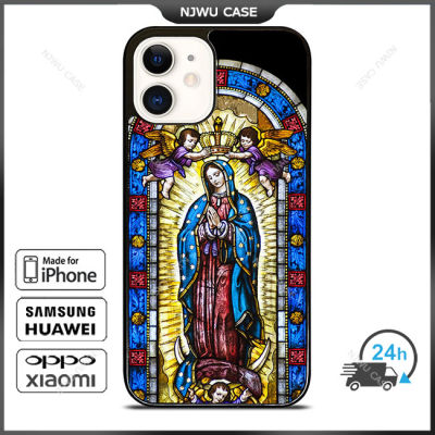 Lady Of Guadalupe Virgin Mary Phone Case for iPhone 14 Pro Max / iPhone 13 Pro Max / iPhone 12 Pro Max / XS Max / Samsung Galaxy Note 10 Plus / S22 Ultra / S21 Plus Anti-fall Protective Case Cover