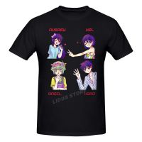 Omori T-Shirt Harajuku Short Sleeve Tee Shirt Cosplay Clothes Manga Omori And Hero Streetwear For Men And Tshirt Tops