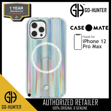 Lumee Halo Case for iPhone 12 Pro Max - Paris Hilton Holographic