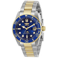 Invicta Womens Pro Diver Quartz Watch with Stainless Steel Strap, Gold, Two Tone, 20 (Model: 30481, 30485)