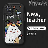 เคส Chenyyyka สำหรับ Infinix Note 8 X692เคสโทรศัพท์หนังนิ่มลายการ์ตูนนำโชคหลากสีน่ารักยูนิคอร์นคุณภาพสูงและทนทานเคสป้องกันกล้องคลุมทั้งหมดเคสกันกระแทกขอบสีเคสนิ่ม