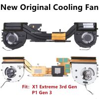 New Original For Laptop Lenovo ThinkPad X1 Extreme 3rd P1 Gen 3 CPU Cooling Fan Heatsink Radiato FRU：5H40Y67588 5H40Y67590