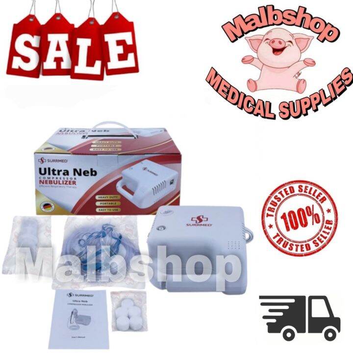 (Expedited delivery) Surrmed Ultra Neb Compressor Nebulizer Mini