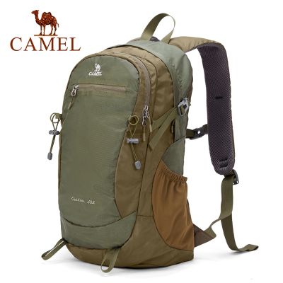 Camel กระเป๋าเป้สะพายหลัง ความจุขนาดใหญ่ สําหรับเดินป่า ปีนเขา กลางแจ้ง dv