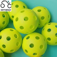 OFFWILD ลูกกอล์ฟกลางแจ้ง,ลูกกอล์ฟพลาสติกกลวงลอยลูกบอลวิฟเฟิล26หลุมลูกกอล์ฟพิเศษสำหรับอุปกรณ์ฝึกซ้อมกีฬากลางแจ้งกอล์ฟ